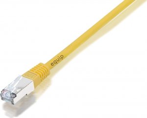 Equip Equip Life - Patch- Cable - RJ- 45 (M) - RJ- 45 (M) - 10,0m - Foiled Unshielded Twisted Pair (F/UTP) - CAT 5e - pressed, stranded - yellow (225466) 1