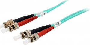 Equip Equip Pro - Patch- Cable - ST multi- mode (M) - ST multi- mode (M) - 2,0m - glass fiber - 50/125 Micrometer - OM3 - halogen free - orange (25224207) 1