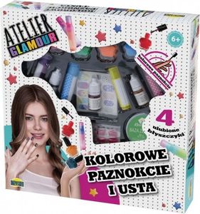 Dromader Atelier Glamour Kolorowe paznokcie, usta 02525 1