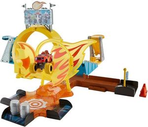 Mattel Blaze i Mega Maszyny Zderzakowo Kaskaderski Zestaw (GFC08) 4