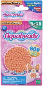 Epoch Aquabeads Pomarańczowe lite koraliki 1