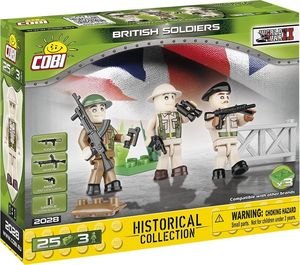 Cobi World War II Brytyjscy żołnierze 25 elementów (2028) 1