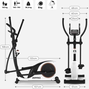 Orbitrek Zipro Hulk RS magnetyczny 5