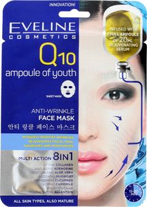 Eveline Q10 Anti-Wrinkle 8w1 Maska na tkaninie 1 szt. 1