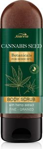 Joanna Joanna Botanicals For Home Spa Peeling do ciała Cannabis Seed 200g 1