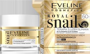 Eveline Royal Snail 60+ Skoncentrowany Krem ultra naprawczy na dzień i noc 50ml 1
