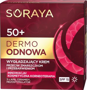 Soraya Krem do twarzy Dermo Odnowa 50+ SPF15 wygładzający 50ml 1