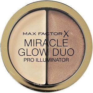 MAX FACTOR Korektor do twarzy Miracle Glow Duo Pro Illuminator rozświetlający 20 Medium 11g 1