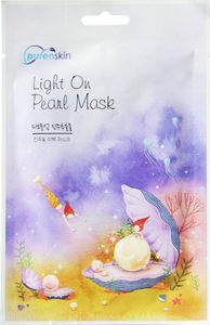 PurenSkin Light On Pearl Mask Rozświetlająca maseczka w płachcie 23g 1