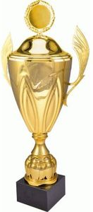 VS Puchar metalowy złoty z przykrywką 4126/BP 1