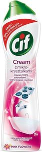 Cif CIF_Cream mleczko z mikrokryształkami do czyszczenia powierzchni Pink Flowers 540g 1