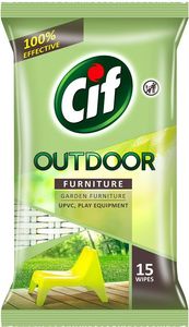 Cif CIF_Outdoor Furniture chusteczki do czyszczenia mebli ogrodowych i balkonowych 15szt 1