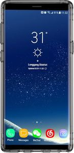 Baseus Baseus Airbag Case antywstrząsowe żelowe etui pokrowiec Samsung Galaxy Note 9 N960 czarny przezroczysty (ARSANOTE9-SF01) 2