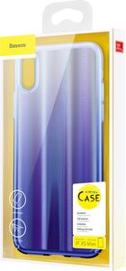 Baseus Baseus Aurora Case cieniowane etui pokrowiec ombre Apple iPhone XS Max niebieski (WIAPIPH65-JG03) 12