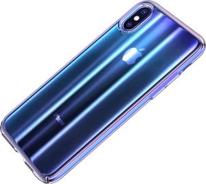 Baseus Baseus Aurora Case cieniowane etui pokrowiec ombre Apple iPhone XS Max niebieski (WIAPIPH65-JG03) 4