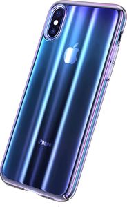 Baseus Baseus Aurora Case cieniowane etui pokrowiec ombre Apple iPhone XS Max niebieski (WIAPIPH65-JG03) 6