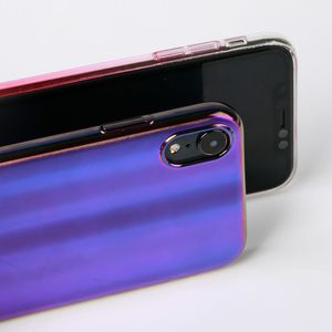 Baseus Baseus Aurora Case cieniowane etui pokrowiec ombre Apple iPhone XS Max niebieski (WIAPIPH65-JG03) 10