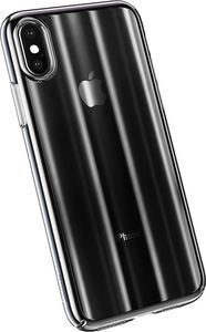 Baseus Baseus Aurora Case cieniowane etui pokrowiec ombre Apple iPhone XS Max czarny (WIAPIPH65-JG01) 5