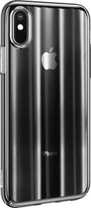 Baseus Baseus Aurora Case cieniowane etui pokrowiec ombre Apple iPhone XR czarny (WIAPIPH61-JG01) 1