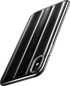 Baseus Baseus Aurora Case cieniowane etui pokrowiec ombre Apple iPhone XR czarny (WIAPIPH61-JG01) 4