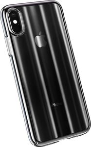 Baseus Baseus Aurora Case cieniowane etui pokrowiec ombre Apple iPhone XR czarny (WIAPIPH61-JG01) 5