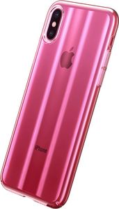 Baseus Cieniowane etui ombre Apple iPhone XS / X różowy (WIAPIPH58-JG04) 4