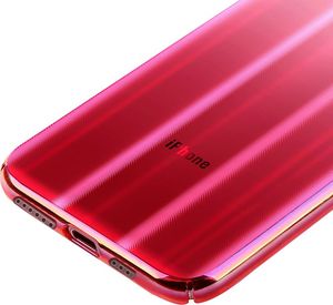 Baseus Cieniowane etui ombre Apple iPhone XS / X różowy (WIAPIPH58-JG04) 5