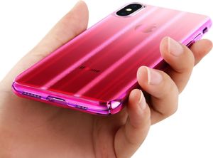 Baseus Cieniowane etui ombre Apple iPhone XS / X różowy (WIAPIPH58-JG04) 6