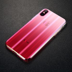 Baseus Cieniowane etui ombre Apple iPhone XS / X różowy (WIAPIPH58-JG04) 7
