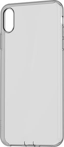Baseus Baseus Simplicity żelowe etui pokrowiec z zatyczką na port ładowania iPhone XS Max przezroczysty czarny (ARAPIPH65-A01) 3