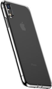 Baseus Baseus Simplicity żelowe etui pokrowiec z zatyczką na port ładowania iPhone XR przezroczysty (ARAPIPH61-A02) 2