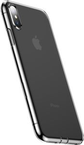 Baseus Baseus Simplicity żelowe etui pokrowiec z zatyczką na port ładowania iPhone XS / X przezroczysty (ARAPIPH58-A02) 2