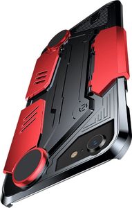 Baseus Gamer Gamepad Case składane etui pokrowiec dla graczy podstawka Apple iPhone 8 / 7 czerwony (WIAPGM-A02) 6