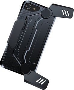 Baseus Baseus Gamer Gamepad Case składane etui pokrowiec dla graczy podstawka Apple iPhone 8 / 7 czarny (WIAPGM-A01) 4