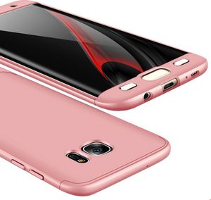 Hurtel 360 Protection etui na całą obudowę przód + tył Samsung Galaxy S7 Edge G935 różowy 1