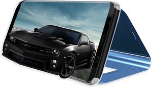 Hurtel Clear View Case futerał etui z inteligentną klapką Samsung Galaxy S8 Plus G955 złoty 3