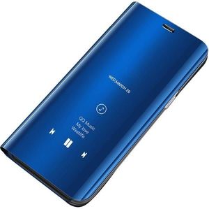 Hurtel Clear View Case futerał etui z inteligentną klapką Samsung Galaxy S8 Plus G955 niebieski 1