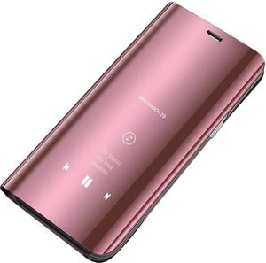 Hurtel Clear View Case futerał etui z inteligentną klapką Samsung Galaxy S8 G950 różowy 1
