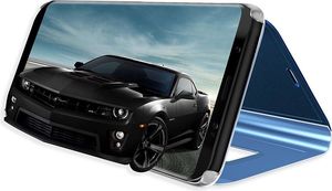 Hurtel Clear View Case futerał etui z inteligentną klapką Samsung Galaxy S7 Edge G935 różowy 3