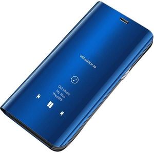 Hurtel Clear View Case futerał etui z inteligentną klapką Samsung Galaxy S7 Edge G935 niebieski 1
