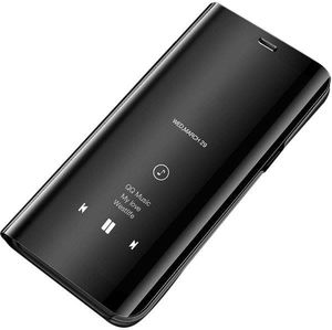 Hurtel Clear View Case futerał etui z inteligentną klapką Samsung Galaxy S7 Edge G935 czarny 1