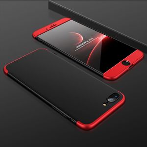 Hurtel 360 Protection etui na całą obudowę przód + tył iPhone 8 czarno-czerwony 8