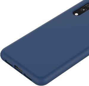 Hurtel Silicone Case elastyczne silikonowe etui pokrowiec Huawei P20 Lite czerwony 3