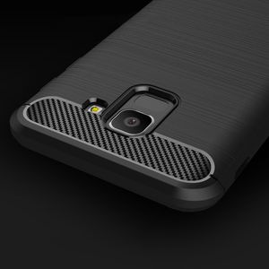 Hurtel Carbon Case elastyczne etui pokrowiec Samsung Galaxy J6 2018 J600 niebieski 4