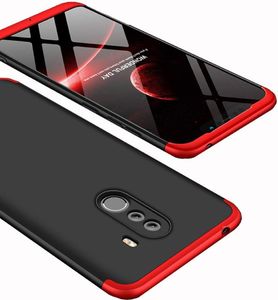 Hurtel 360 Protection etui na całą obudowę przód + tył Xiaomi Pocophone F1 czarno-czerwony 2