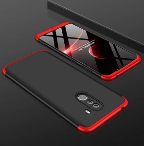 Hurtel 360 Protection etui na całą obudowę przód + tył Xiaomi Pocophone F1 czarno-czerwony 7