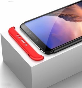 Hurtel 360 Protection etui na całą obudowę przód + tył Xiaomi Mi Max 3 czarno-czerwony 4