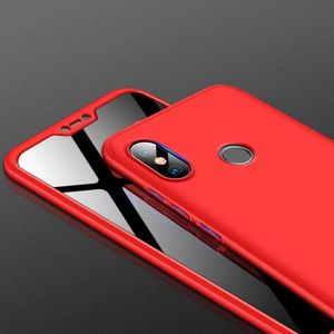 Hurtel 360 Protection etui na całą obudowę przód + tył Xiaomi Mi A2 Lite / Redmi 6 Pro czerwony 4