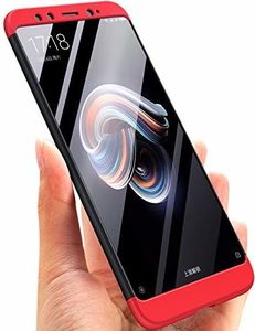 Hurtel 360 Protection etui na całą obudowę przód + tył Xiaomi Mi A2 / Mi 6X czerwony 4