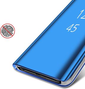 Hurtel Clear View Case futerał etui z inteligentną klapką Samsung Galaxy S9 G960 złoty 7